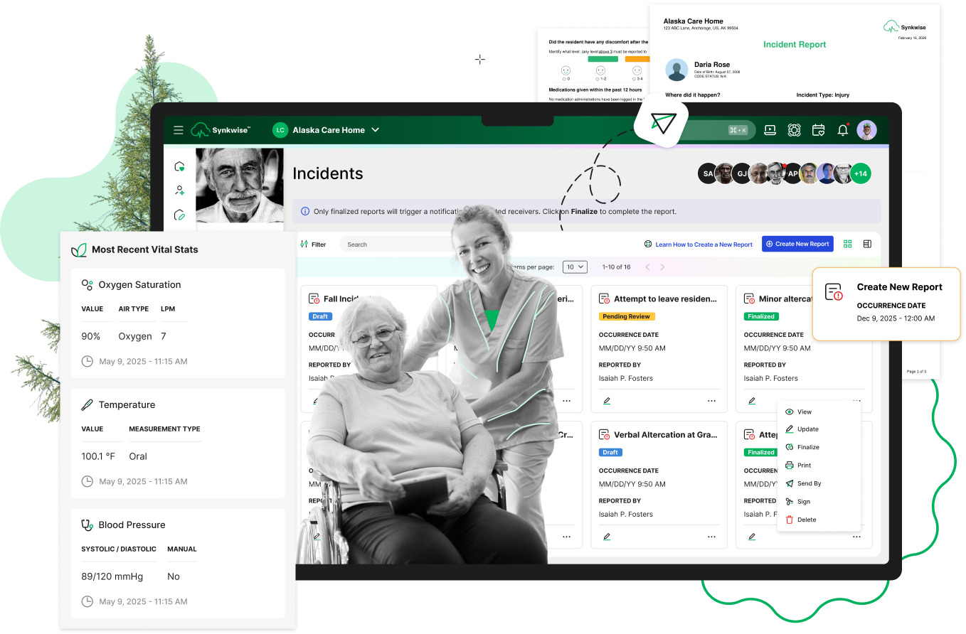 Synkwise Reports dashboard