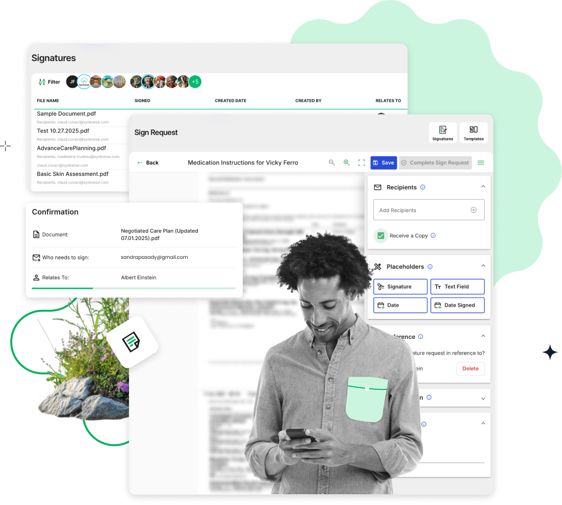 Synkwise Digital Signature dashboard