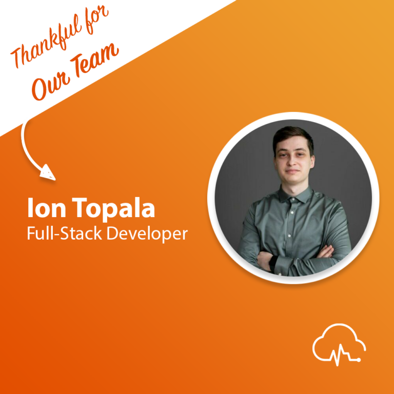 Team Spotlight – Ion Topala